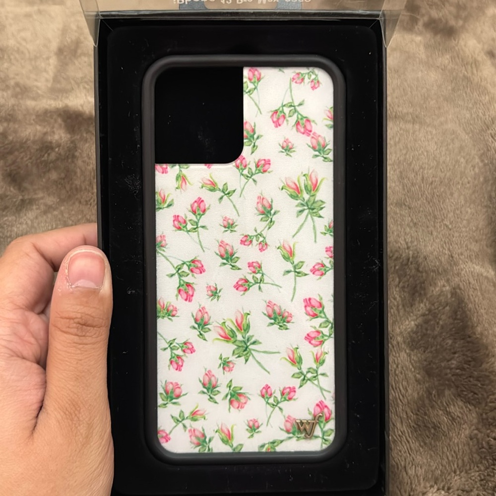 rosette wildflower case for iphone 12 pro max